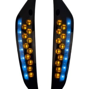 RAW-set Voor LED + Dagrijverlichting Smoke | Piaggio Zip