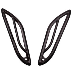 RAW-Grill Glans Zwart Achterzijde | Vespa Primavera / Sprint