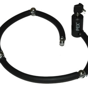 Scharnierarm slot PEX Zwart 72cm