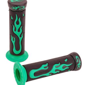 HANDVATEN VLAM ZWART-GROEN