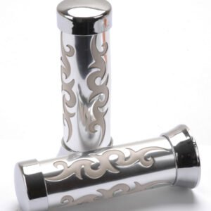 HANDVATEN IMI TRIBAL CHROOM - WIT