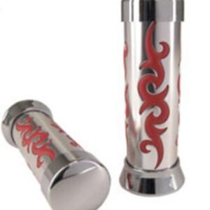 HANDVATEN IMI TRIBAL CHROOM - ROOD