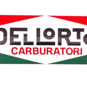 STICKER DELLORTO GROOT 130x65mm