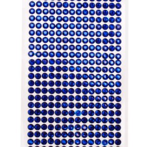 STICKER CRYSTAL BLAUW