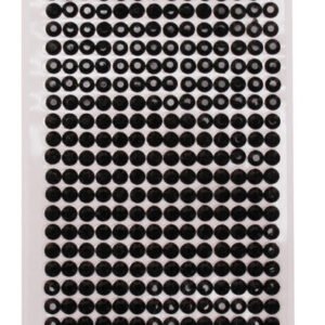 STICKER CRYSTAL ZWART