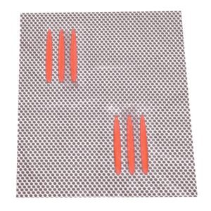 STICKER ARROW INT.3-D 7CM RED