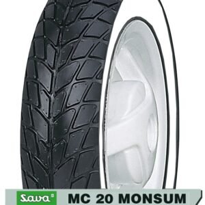 Buitenband 120/70-11 Mitas MC20 White wall