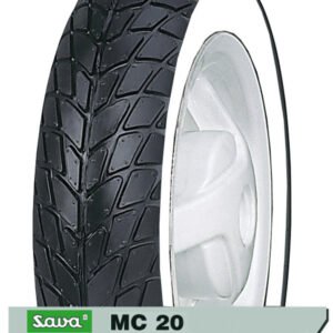 Buitenband 110/70-11 Mitas MC20 White wall