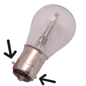 Lamp Bosma 6V - 25/25W BAX15D