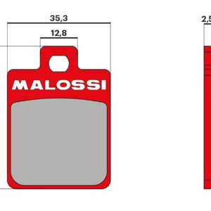 Remblokken Malossi MHR | Vespa LX / S - Piaggio Zip