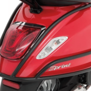 Achtervalbeugelset OEM Zwart |  Vespa Primavera / Sprint