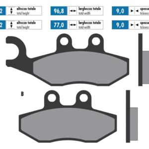 Remblokset Polini 0330