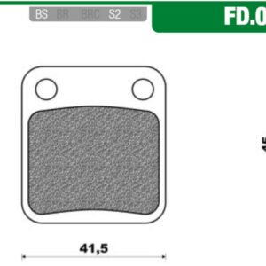 Remblokset Newfren FD0080