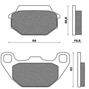 Remblokset Newfren FD0269