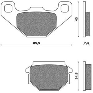 Remblokset Newfren FD0165