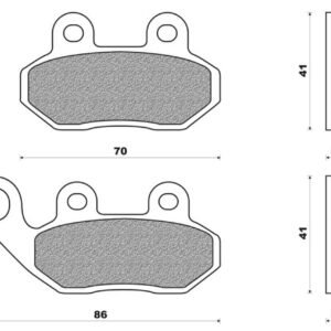 Remblokset Newfren FD0219