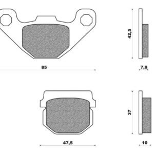 Remblokset Newfren FD0226