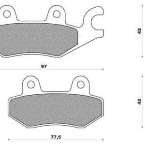 Remblokset Newfren FD0257