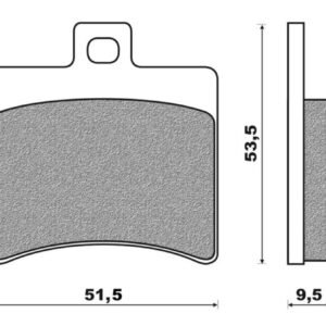 Remblokset Newfren FD0267