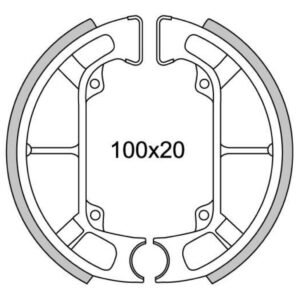 Remsegmentset Newfren GF0252