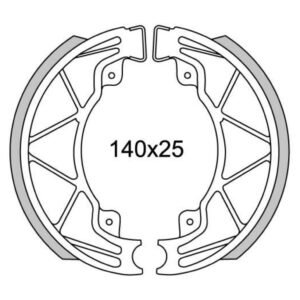 Remsegmentset Newfren GF0268