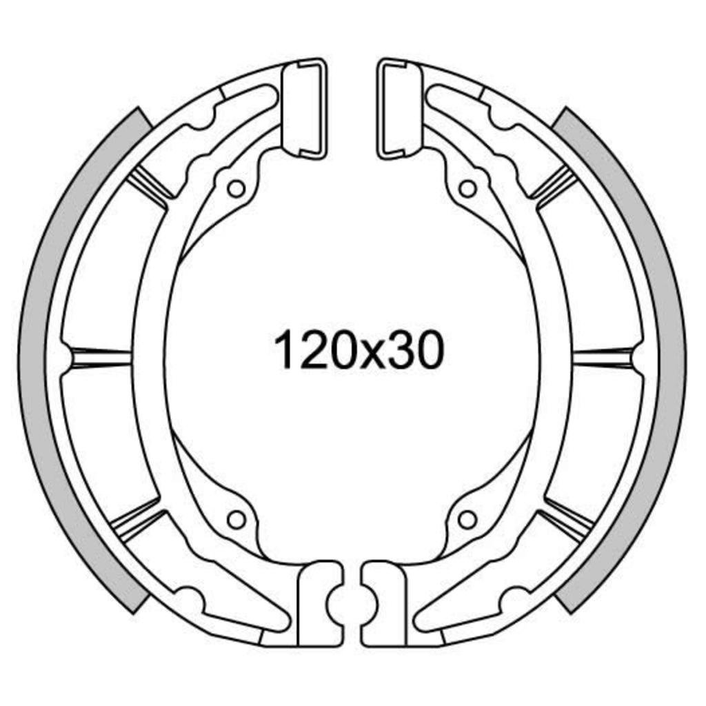 Remsegmentset Newfren GF1228