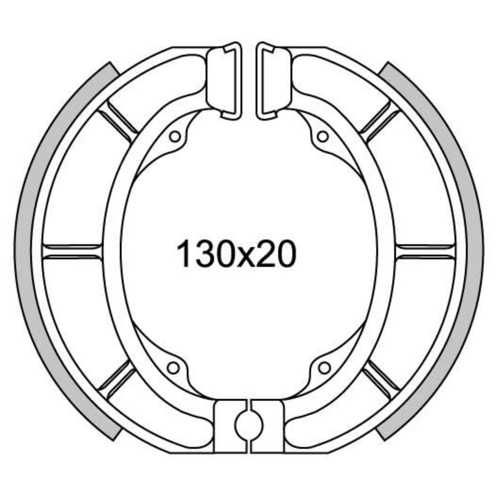 Remsegmentset Newfren GF1308