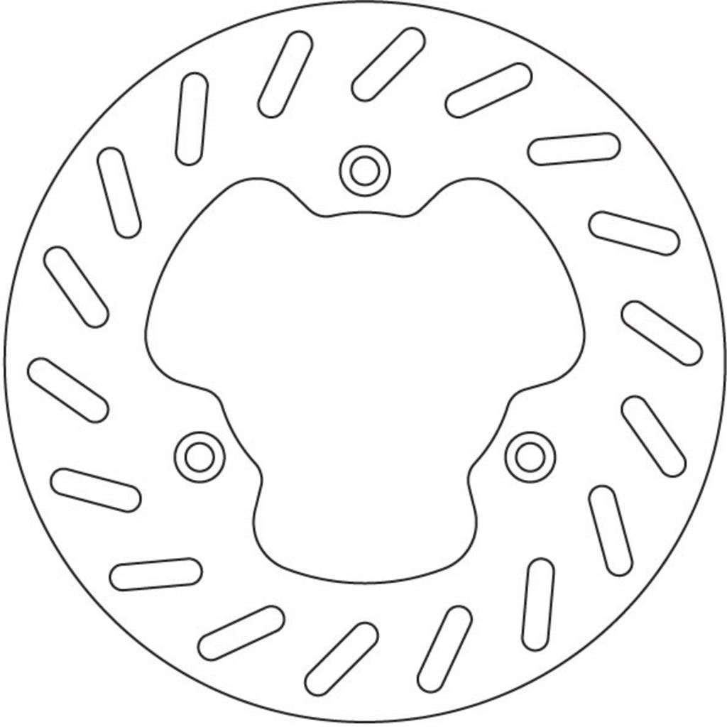 Remschijf Newfren DF4052A | Derbi Senda (voor)