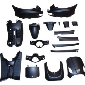 Kappenset 18-delig Mat Zwart | China LX