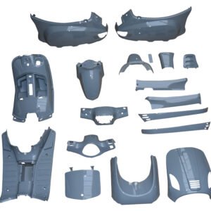 Kappenset 18-delig Nardo Grey | China S