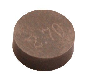 Klepstelplaatje Yamaha - Piaggio - Honda | 2,60mm