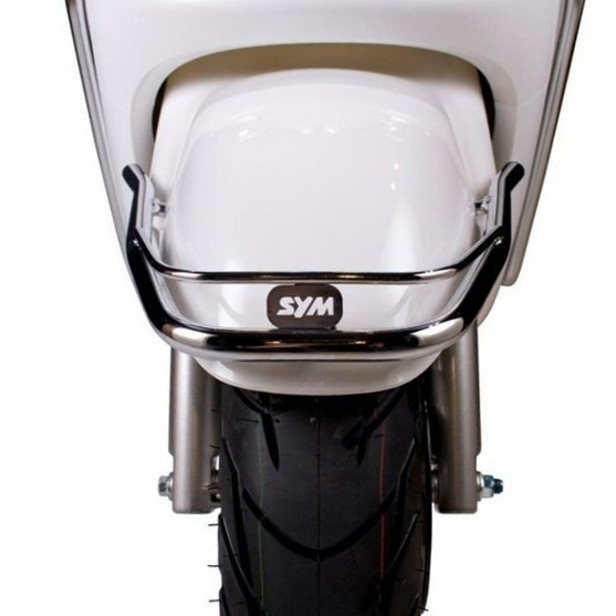 Voorspatbordbeugel Logo OEM Chroom | Sym Fiddle 3