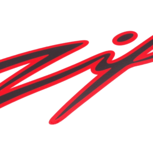 Embleem OEM "Zip" Rood Rechts | Piaggio Zip ('18-)