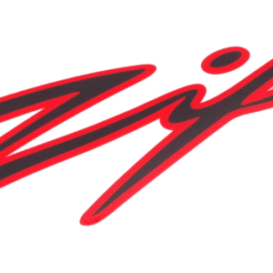 Embleem OEM "Zip" Rood Links | Piaggio Zip