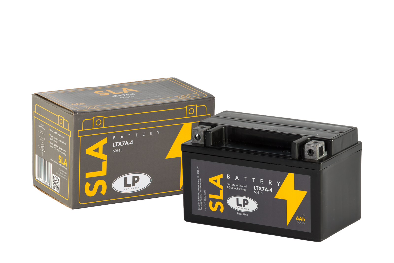 Accu Landport YTX7A-4 (12V/6A)